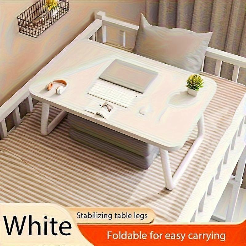 Multifunctional Folding Desk for Bed and Sofa, Portable Lap Study and Laptop Table with Stabilizing Legs, Versatile Workstation