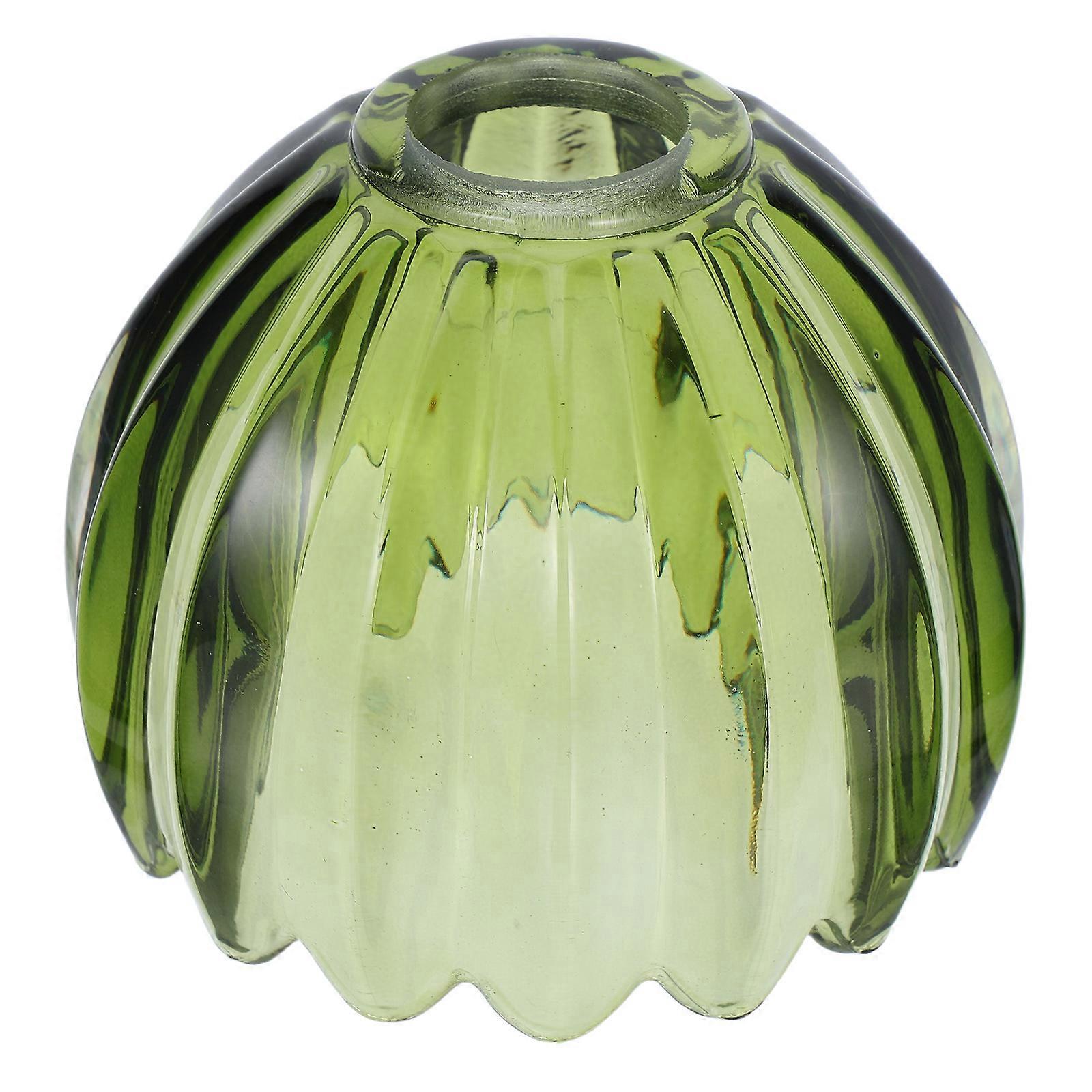 Green Glass Lamp Shade for Decorative Hanging Light