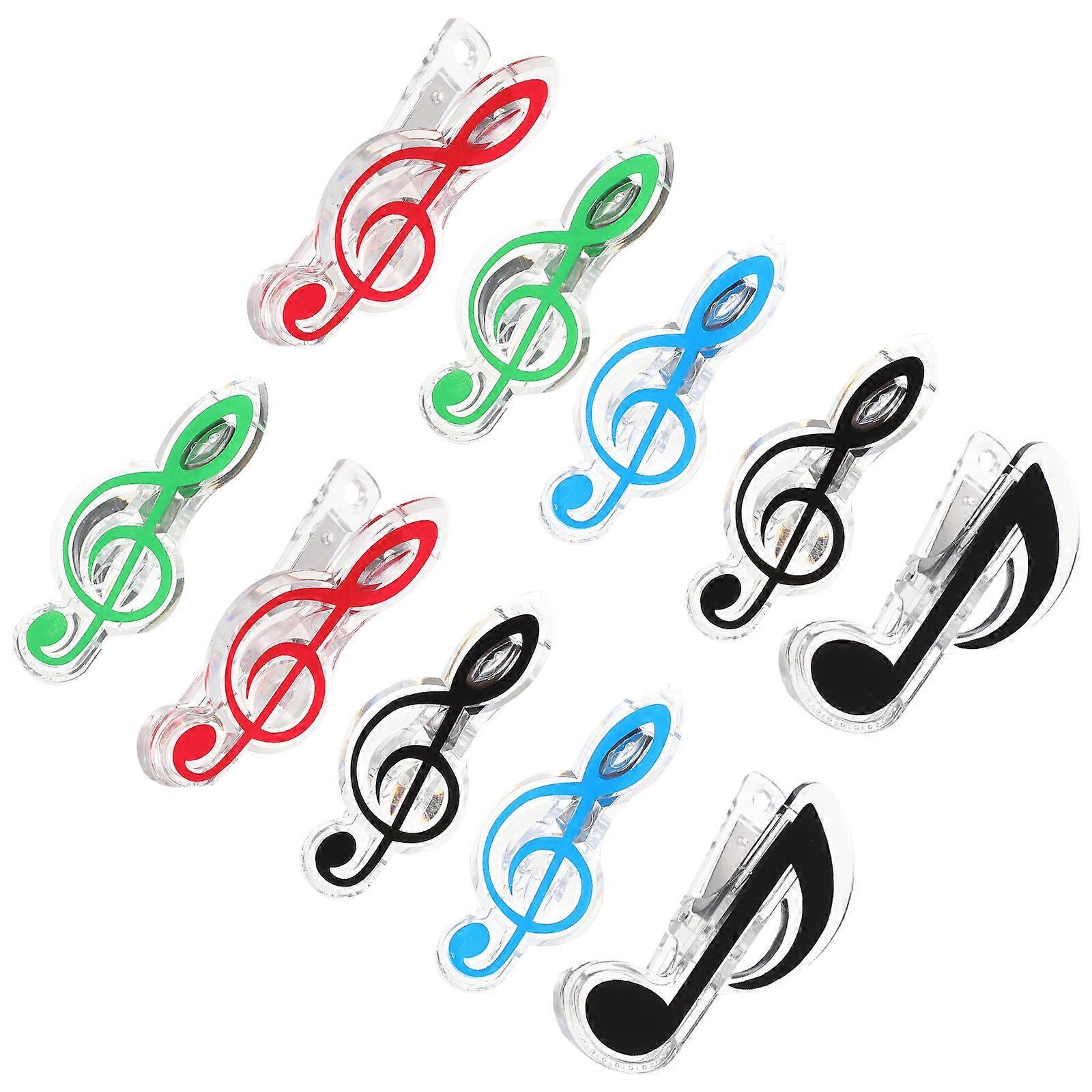 Creative Sheet Clips Music Book Clips for Fixing Use 40Pcs Set