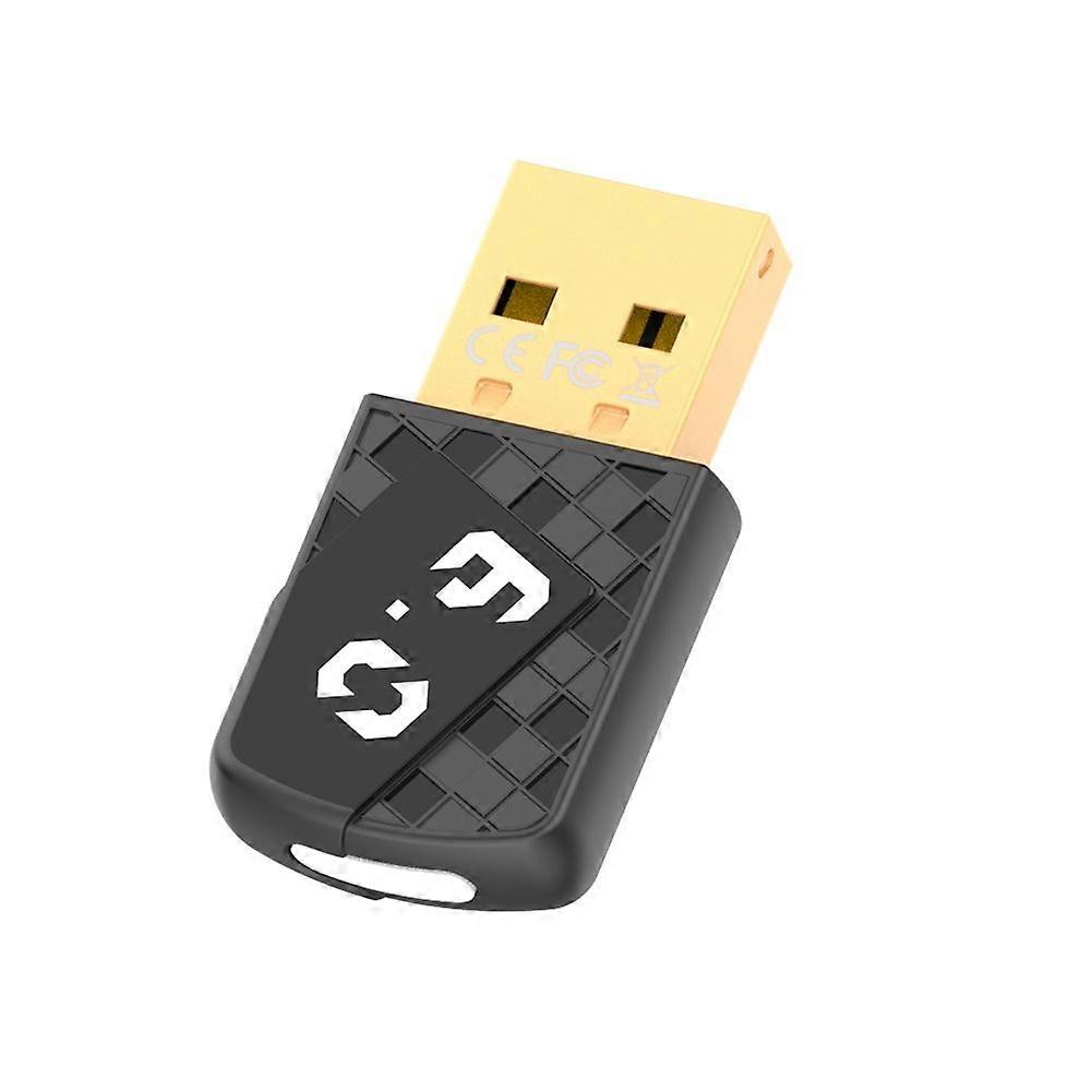 USB Bluetooth6.0 Dongle Bluetooth6.0 Receiver Transmitter Adapter for Bluetooth Keyboard Mouse Headphone Speaker