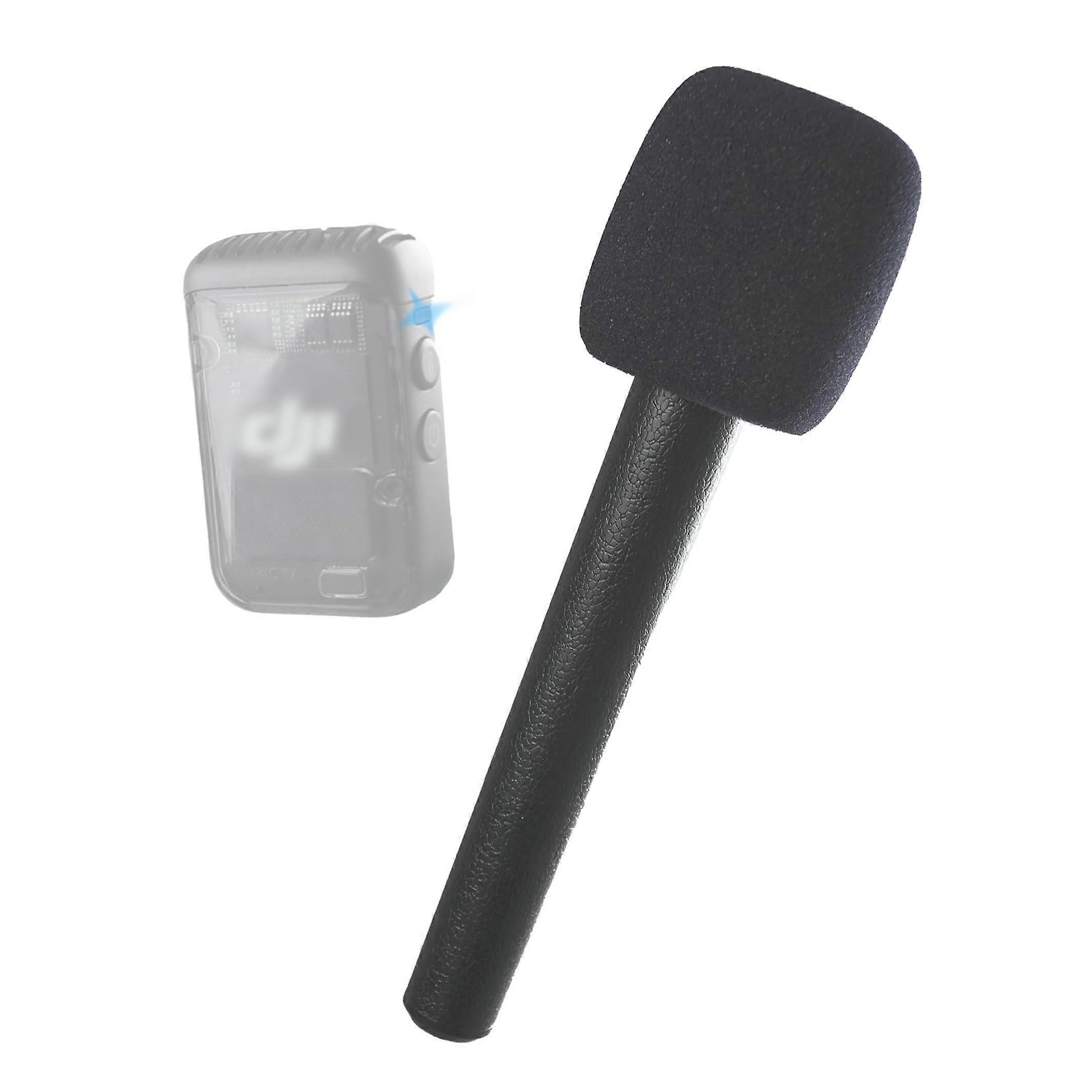 Interview Adapter with NonSlip Grip Compatible with DJI Mic and Mic Stands for Professional Use