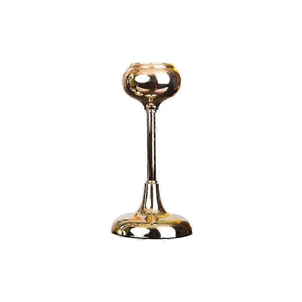 Golden Goblet Retro Candle Holders Classic Tea Light Decor Medium