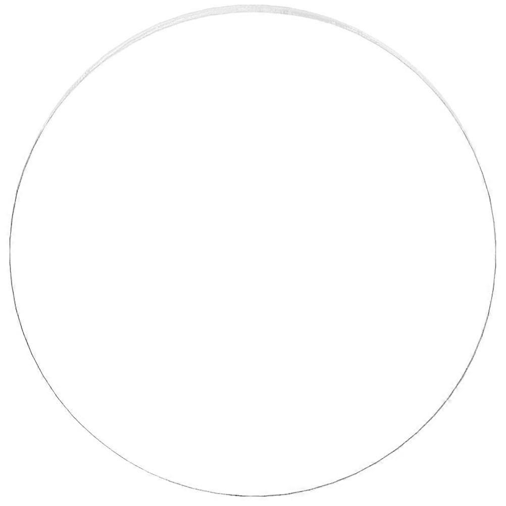 Transparent Acrylic Board Round Acrylic Sheet Round Circles for DIY Projects