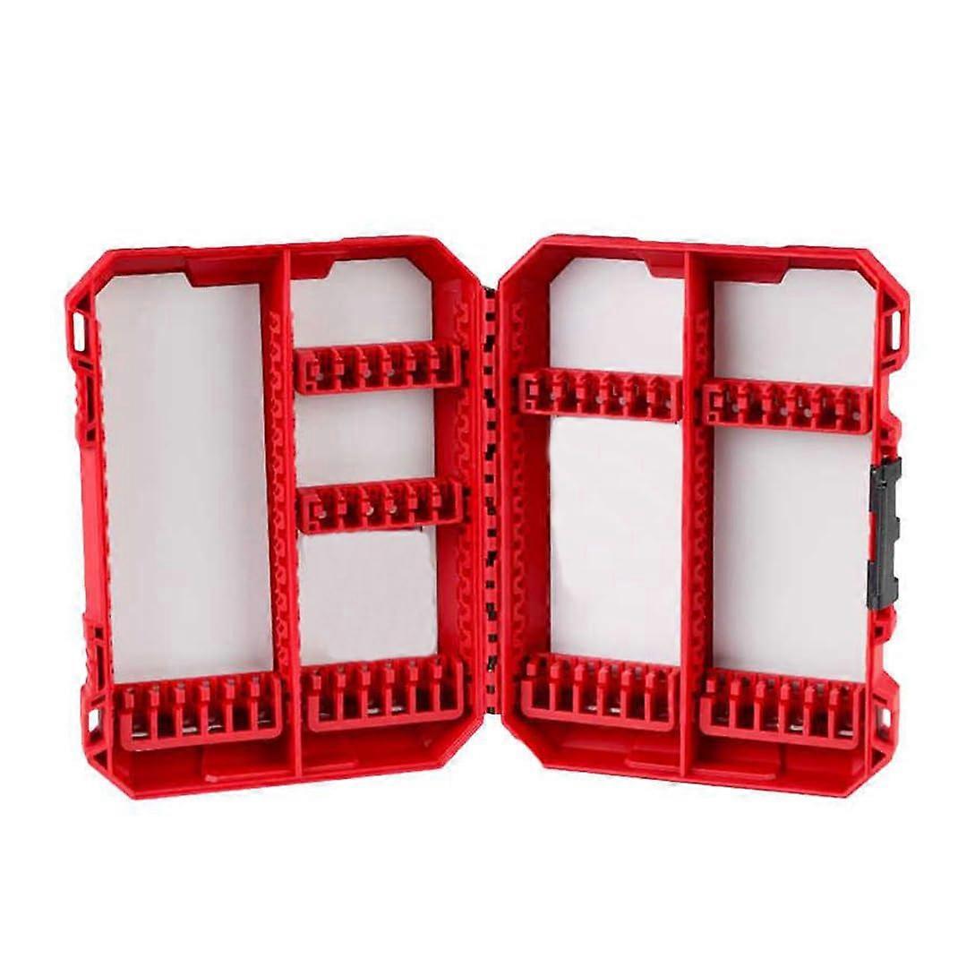 48329922 Large DoubleSided Drill Bit Storage Case for Impact Driver Accessories Ref: 9397