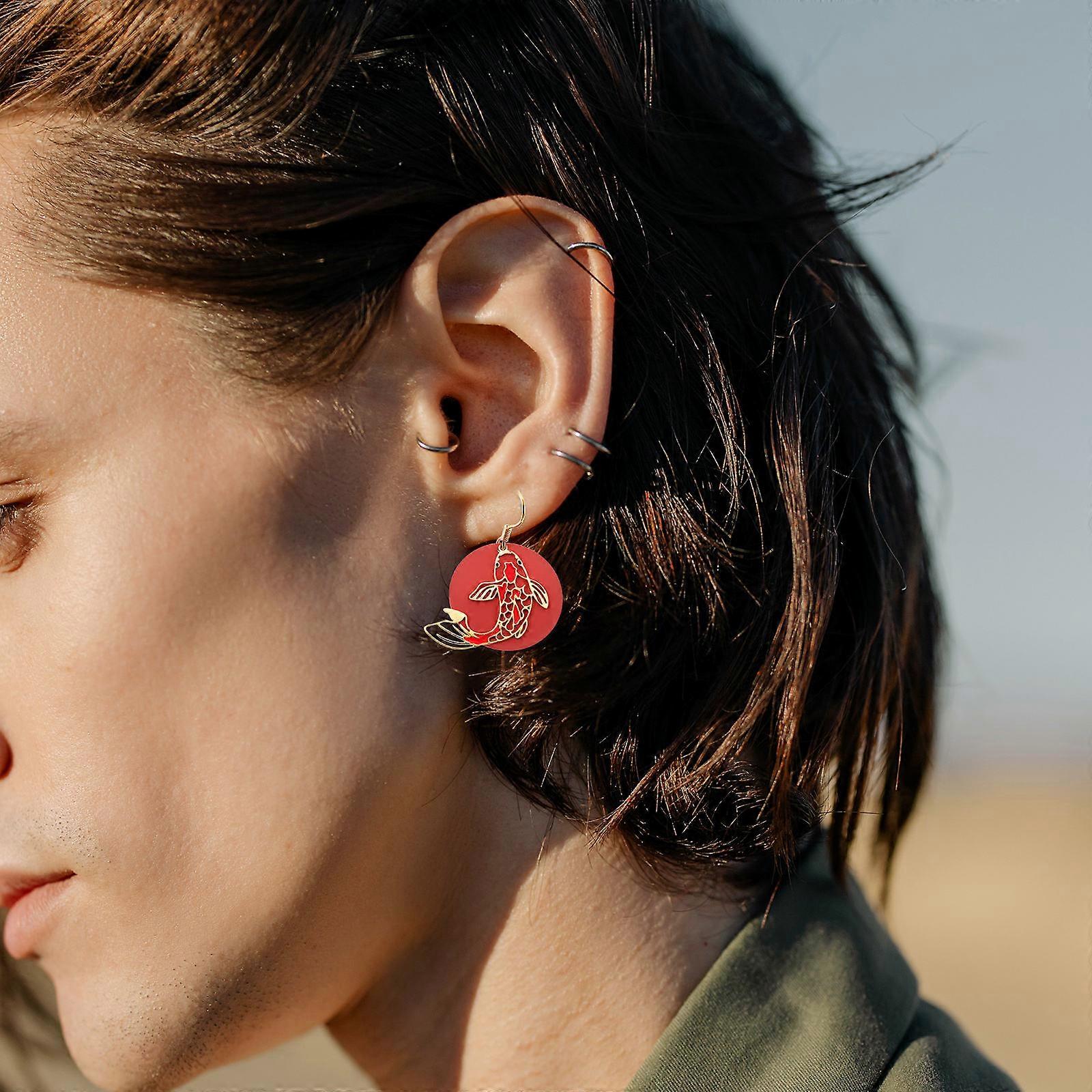 Earring Making 6Pcs Silver Earring Hooks for DIY Jewelry Accessories