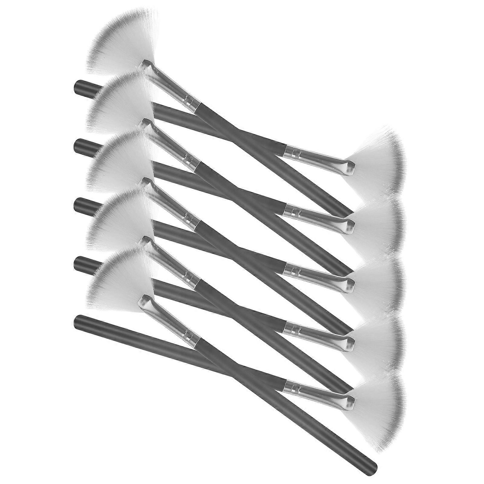 Highlighter for Makeup 30Pcs Fan Brushes Acid Applicator