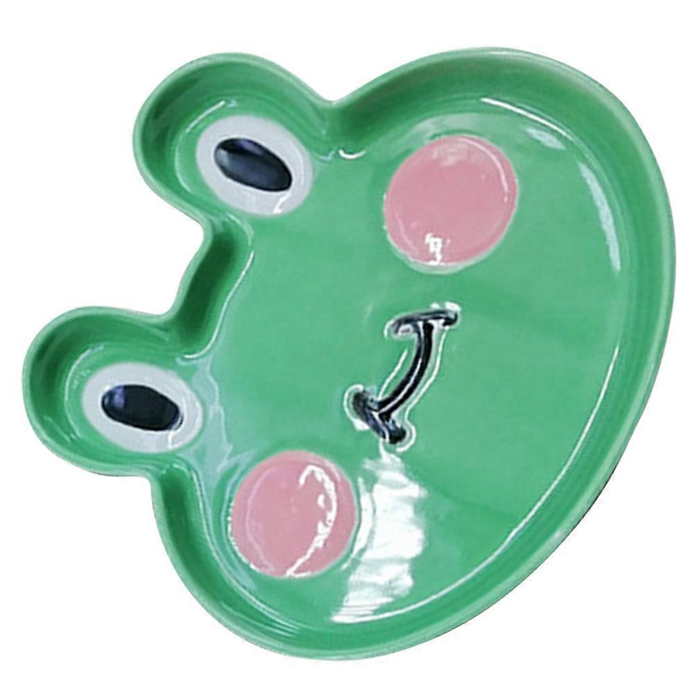 Ceramic Food Plate Animal Shape Serving Plate for Storage Use