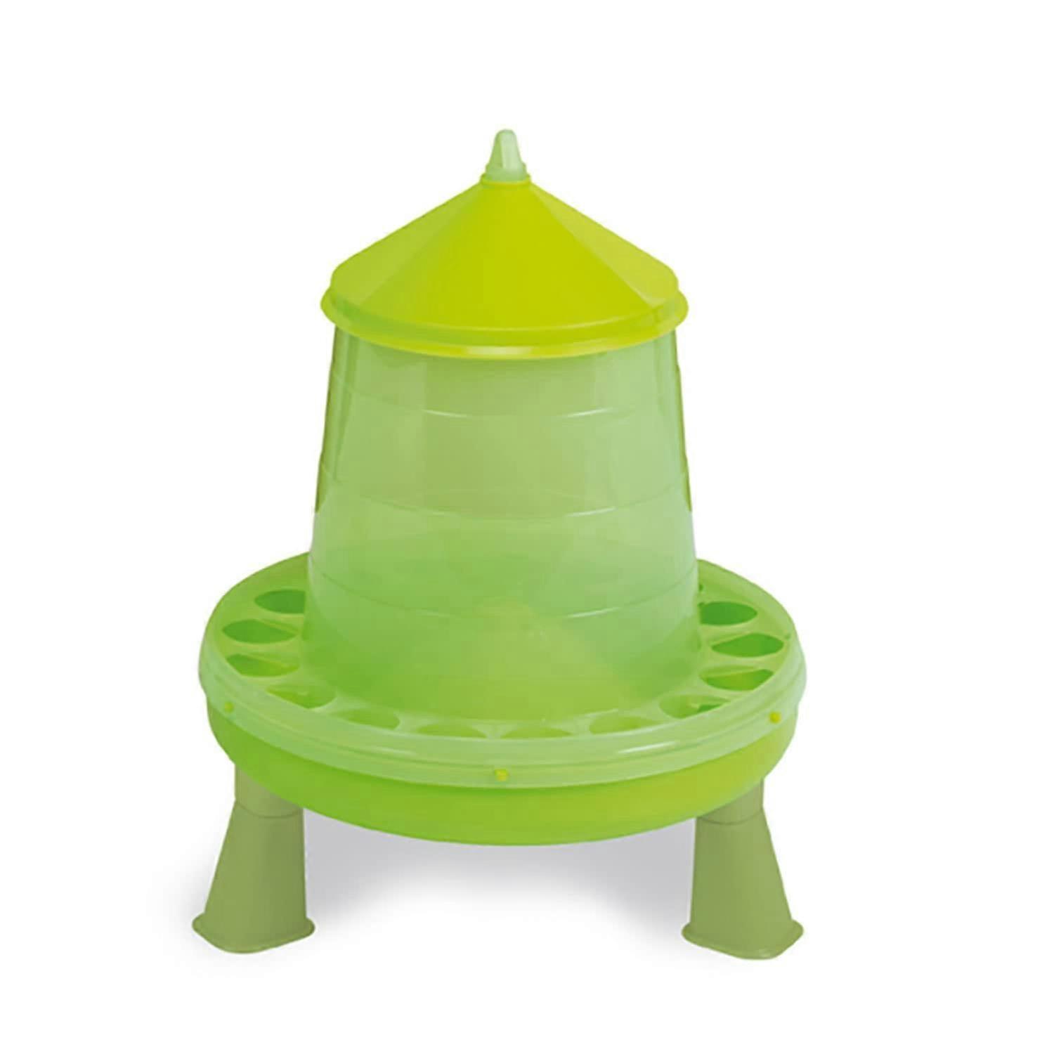 26-27 Plastic Hanging Poultry Feeder with Legs
