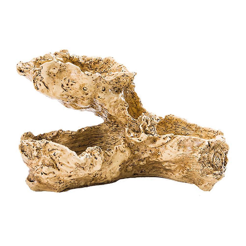 Desktop Ornament for Decoration Tree Root Shaped Double-Layer Flower Pot