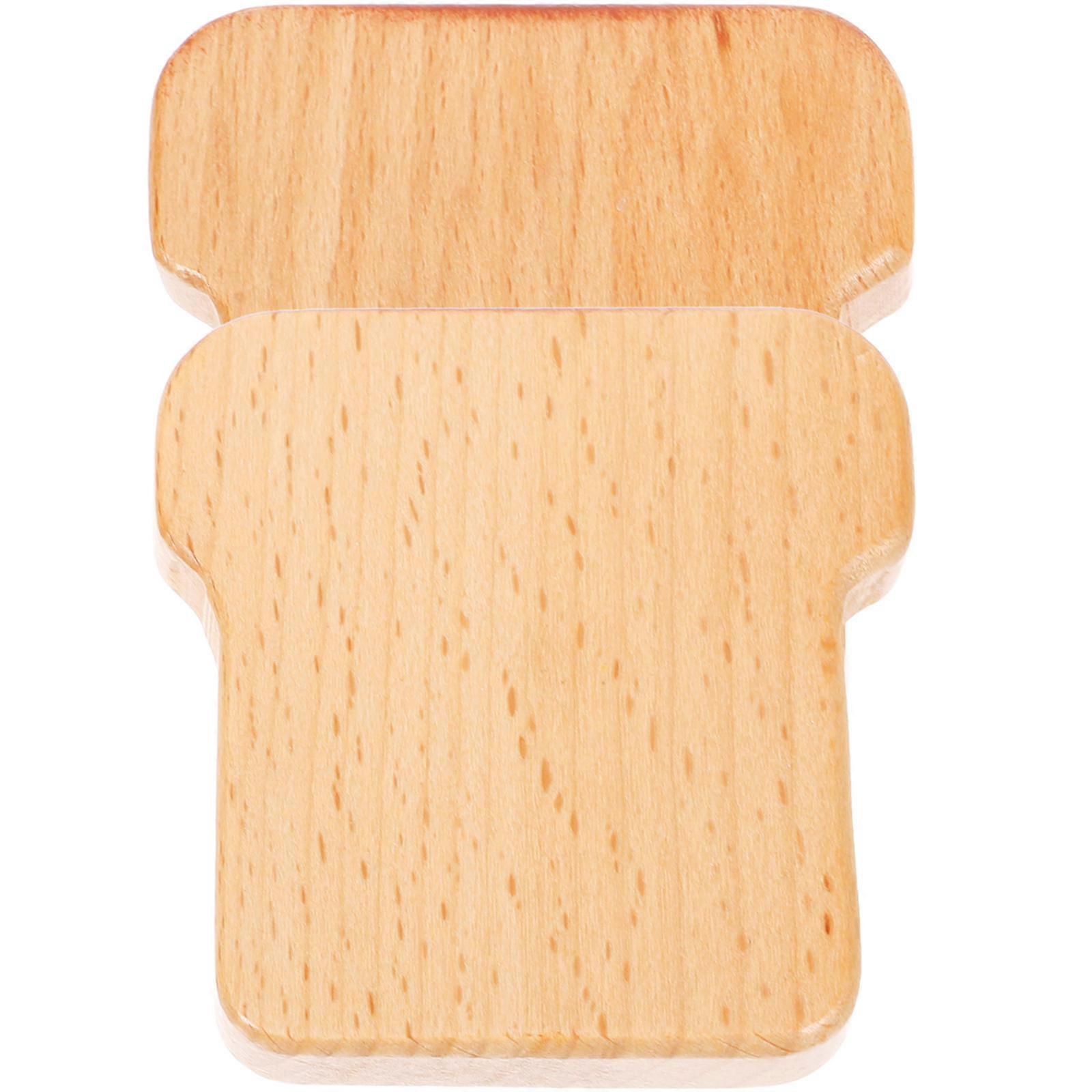 Miniature Toast Simulation Doll House Kitchen Accessories 1Set