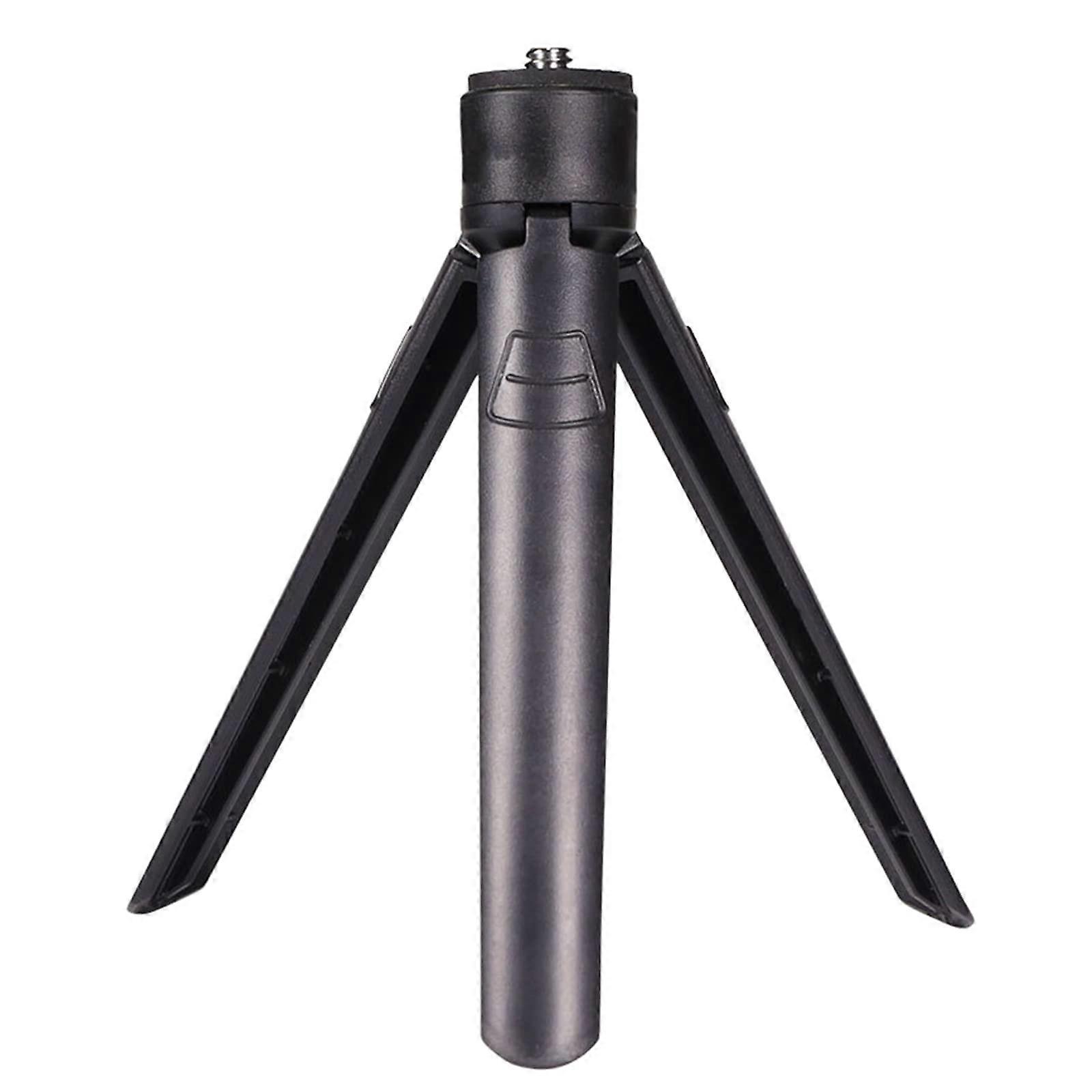Phone Tripod with Adjustable Height and Foldable Design for Camera, Camping Lamp, Travel Use