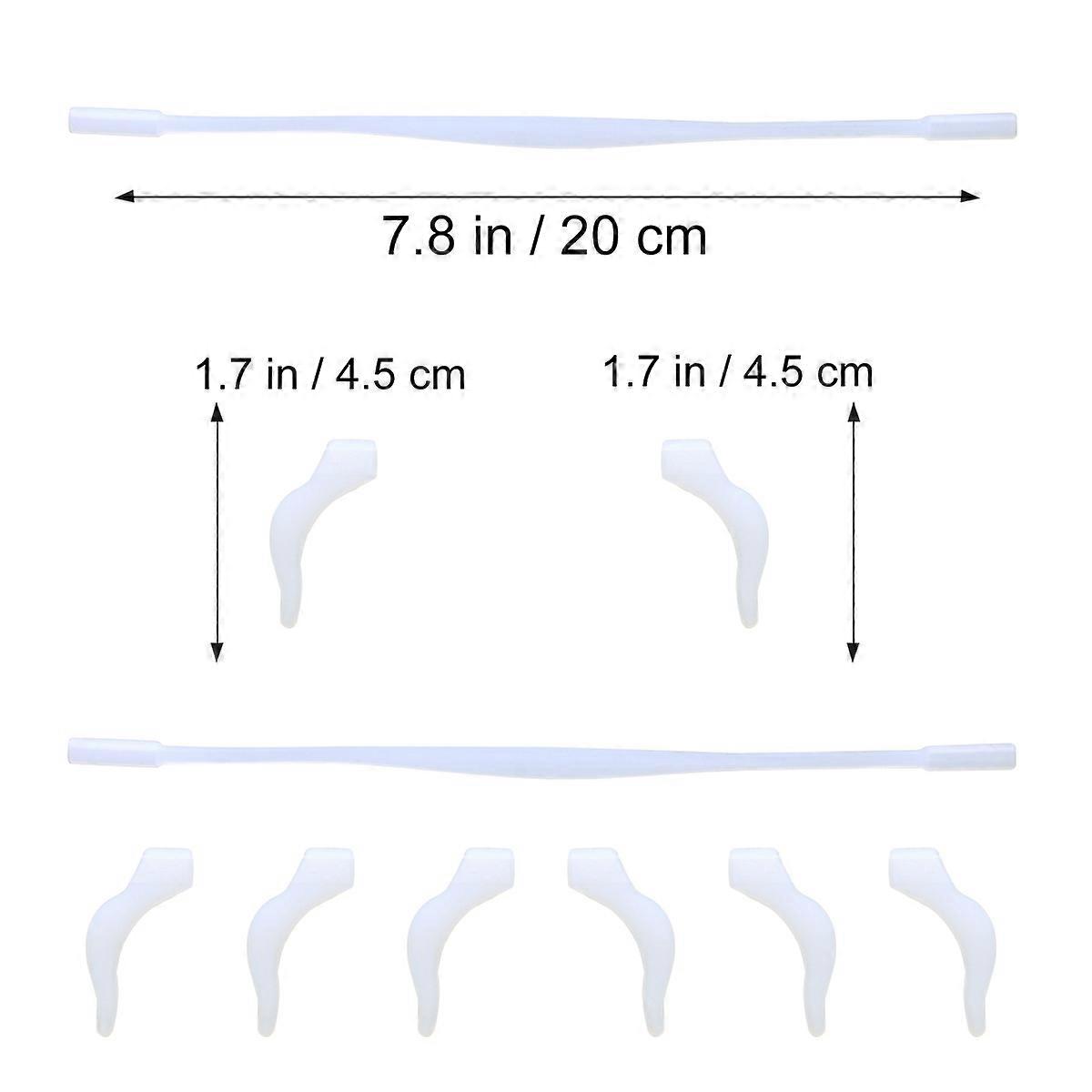 Anti Glasses Hook for Kids with Comfortable Fit 5Sets