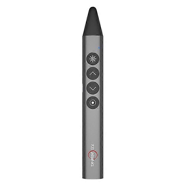 ASING A12 2.4GHz Wireless Presenter Pointer Digital Laser Stylus Magnetic Adsorption Presentation Cl