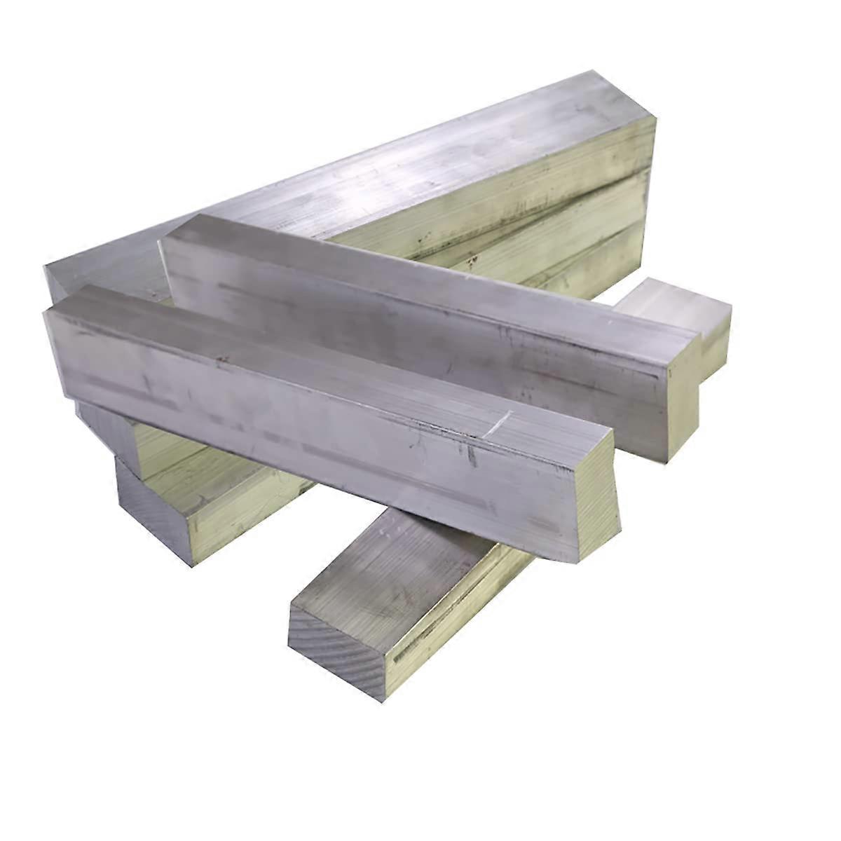 6061 Aluminum Flat Bar 500mm Length 4mm Thick Solid Metal with Smooth Polished Surface