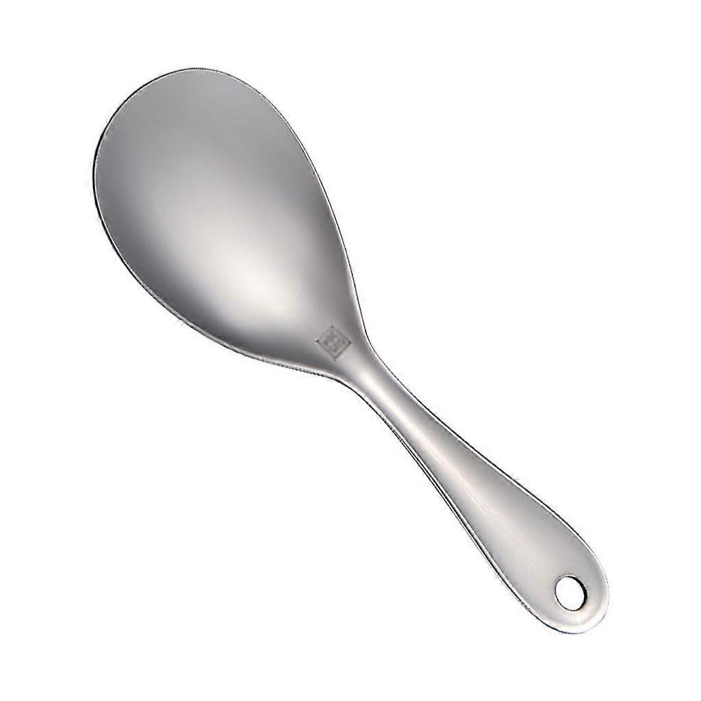 Stainless Steel Rice Spoon with Ergonomic Handle, NonStick Surface for Kitchen and Dining