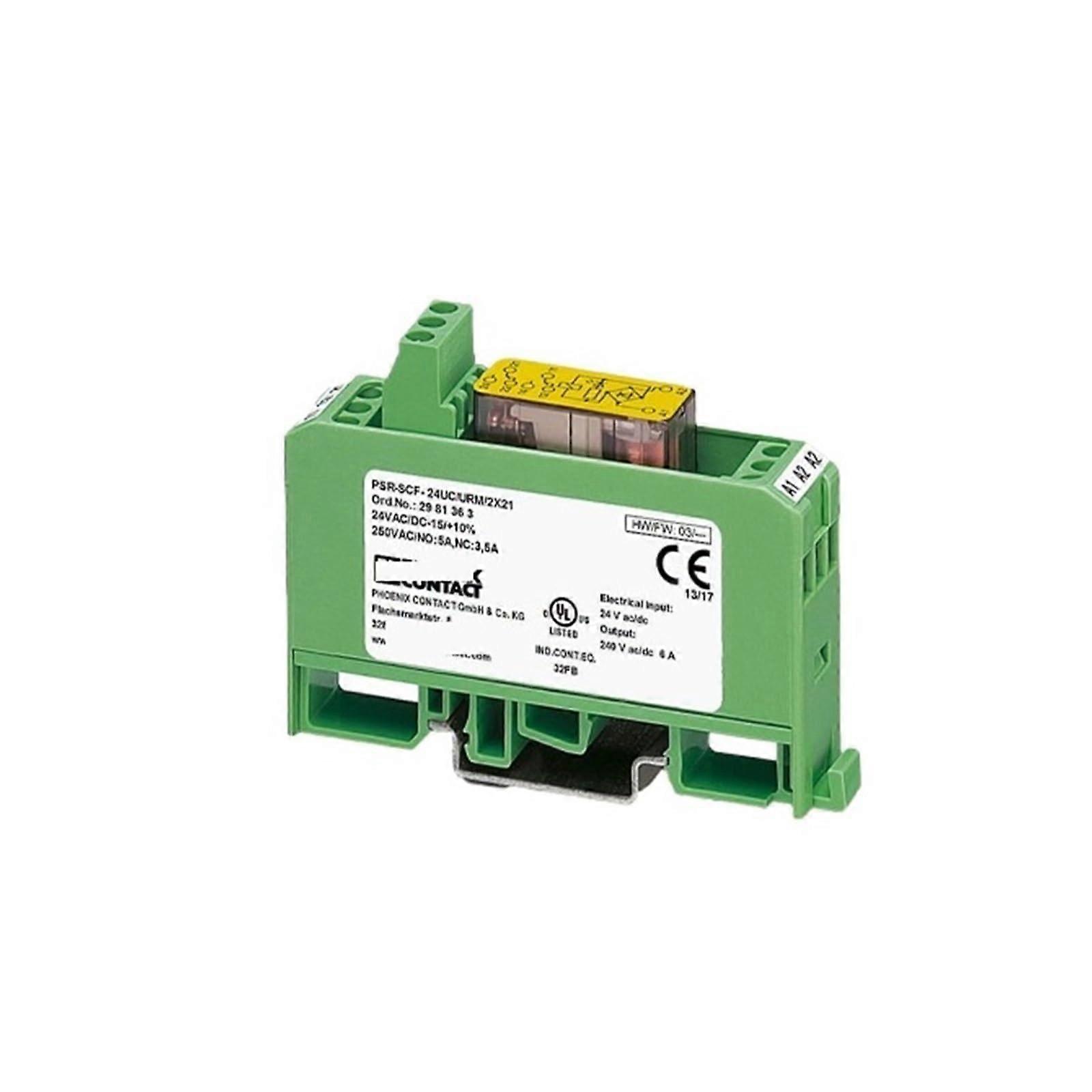 PSRSCF24UC Safety Relay Module with Motor Protection Overload Relay for  Safety Control