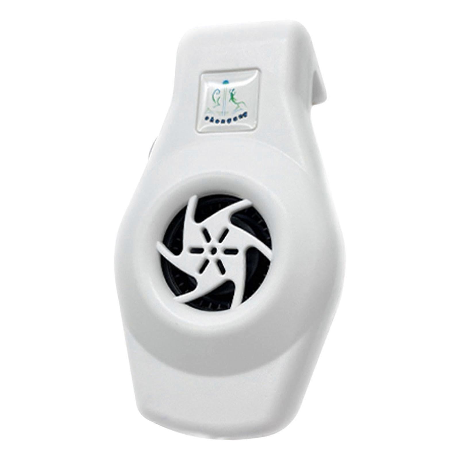 Aquarium Cooling Fan USB Powered with Dual Wind Speed Modes Adjustable External Mount for Summer White