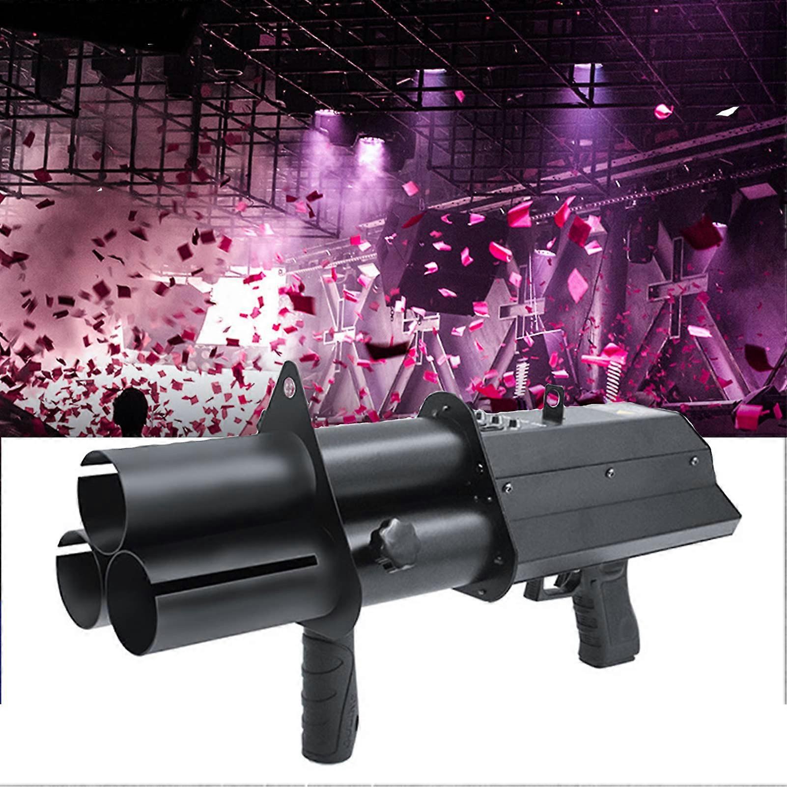 Electric Confetti Machine with Power Blast, Rechargeable Battery, 810m Range for Weddings