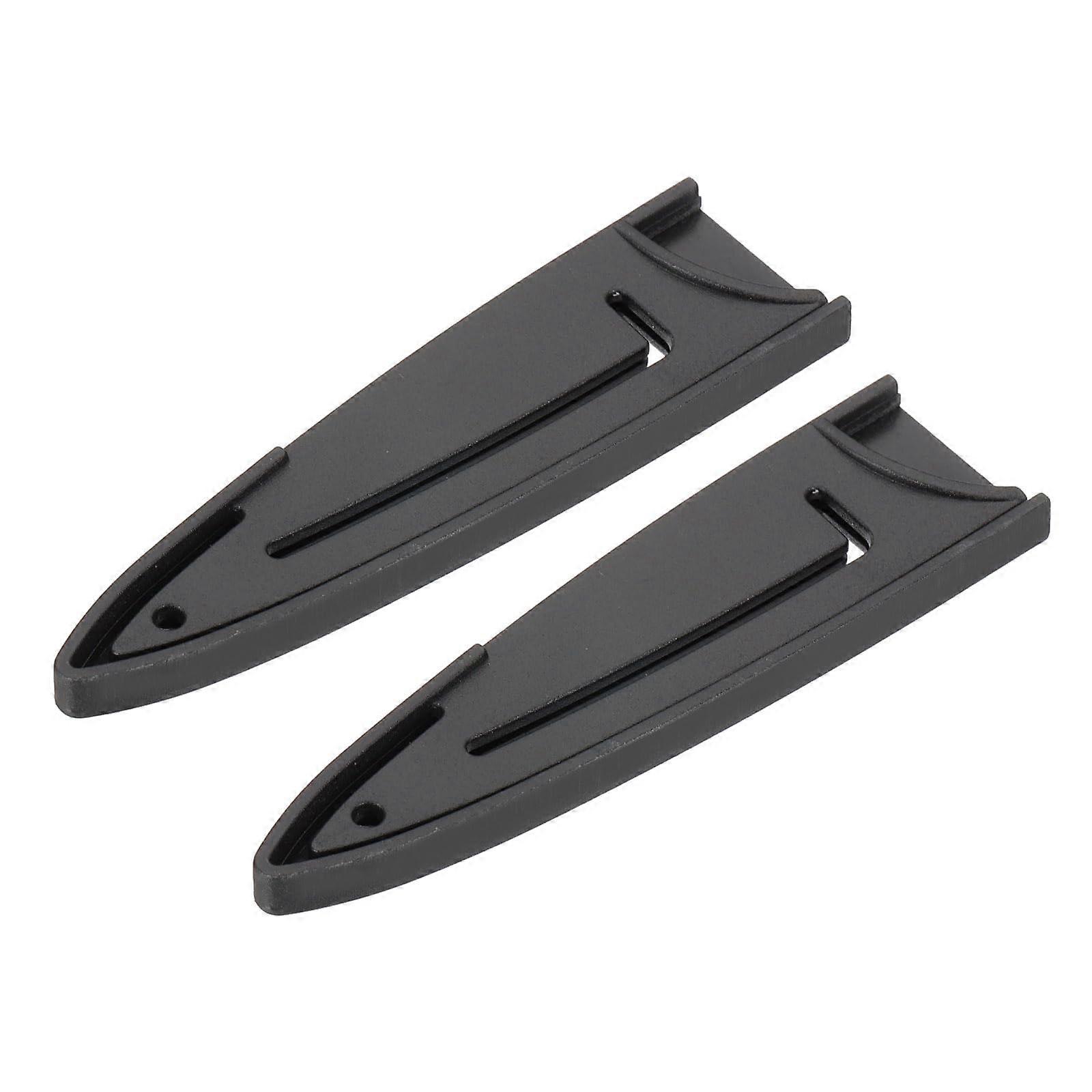 2Pcs Knife Sheath Set for 3 Inch Paring Knife, Universal Blade Guard Protector, Black