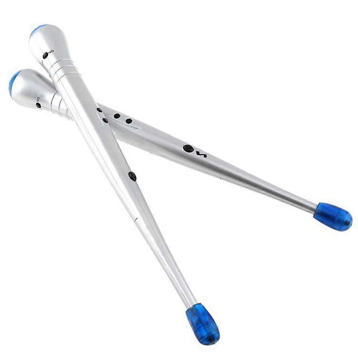 A Pair Electronic Induction Rhythm Music Drum Stick Percussion Instrument Practice Set(Does Not Include Battery)