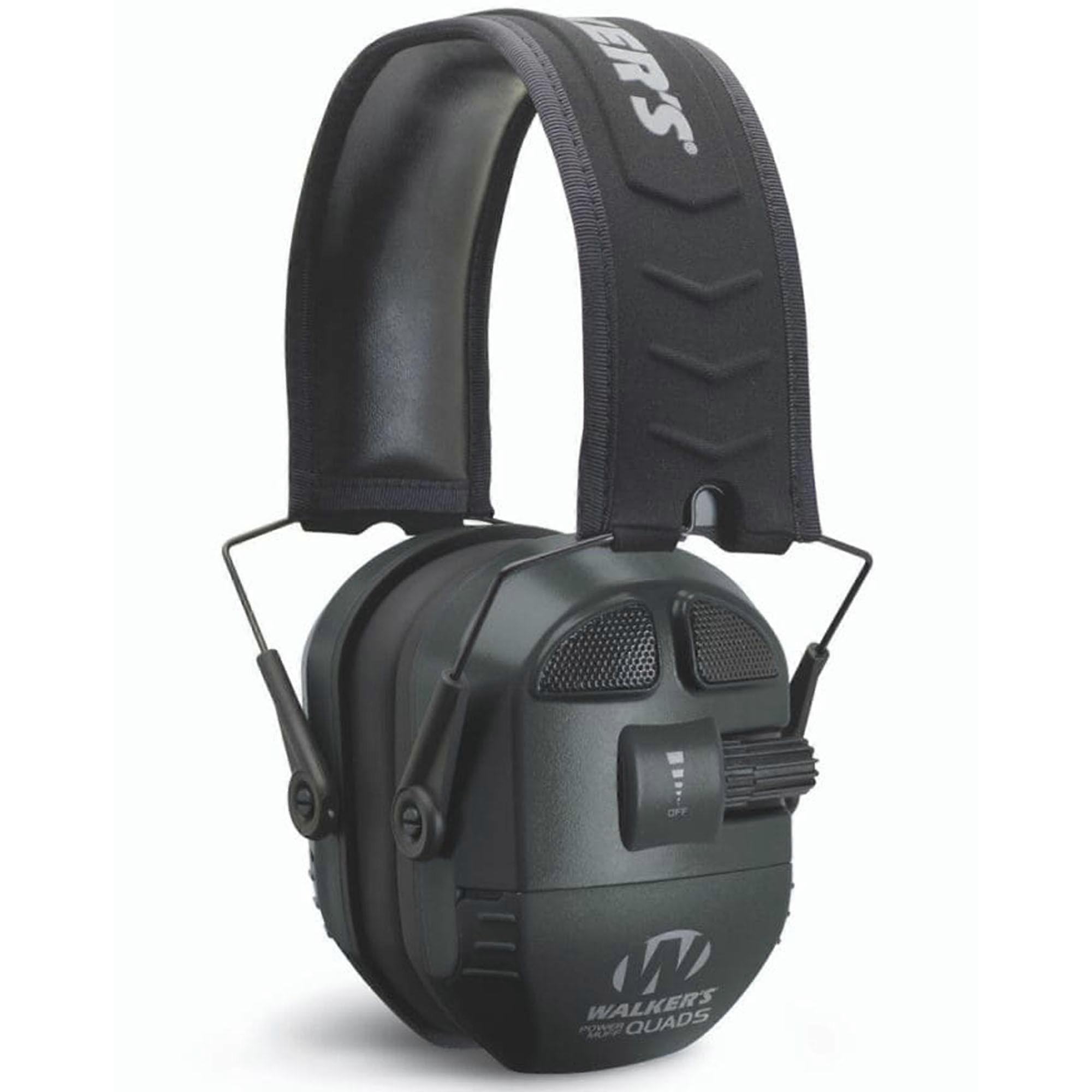 Walker's Ultimate Power Muff Quads - Black