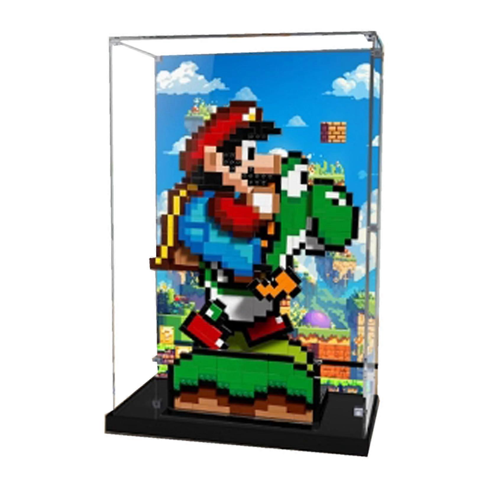 Acrylic Display Box Transparent Dustproof UV Resistant Case with Clear View for  71438 Model