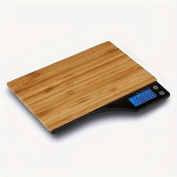 Kitchen Scale High Precision Bamboo Panel for Baking and Cooking