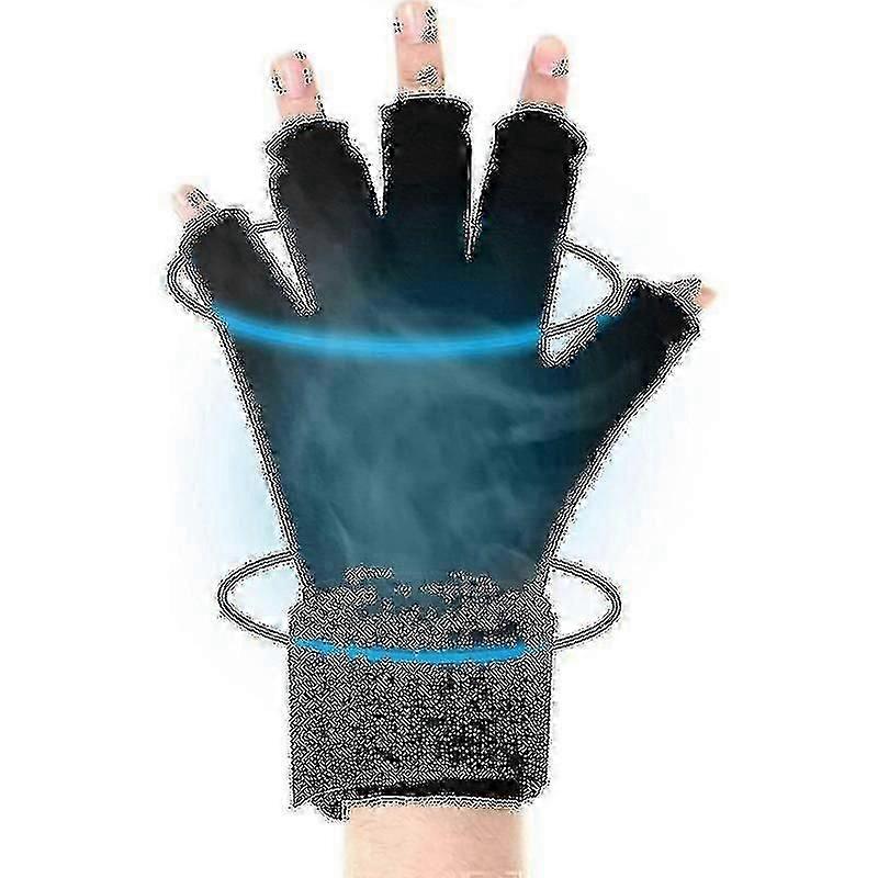 reusable compression ice glove for finger arthritis