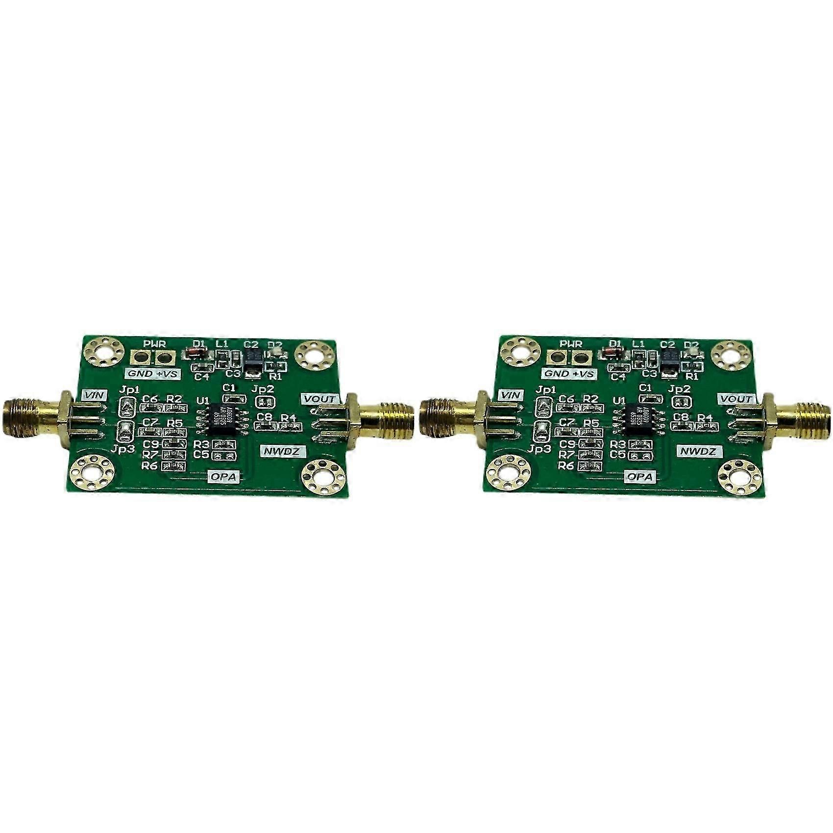 2X AD8009 RF Module Current Feedback Amplification 1GHz 5500V/Us Low Distortion High Current Pulse Amplification