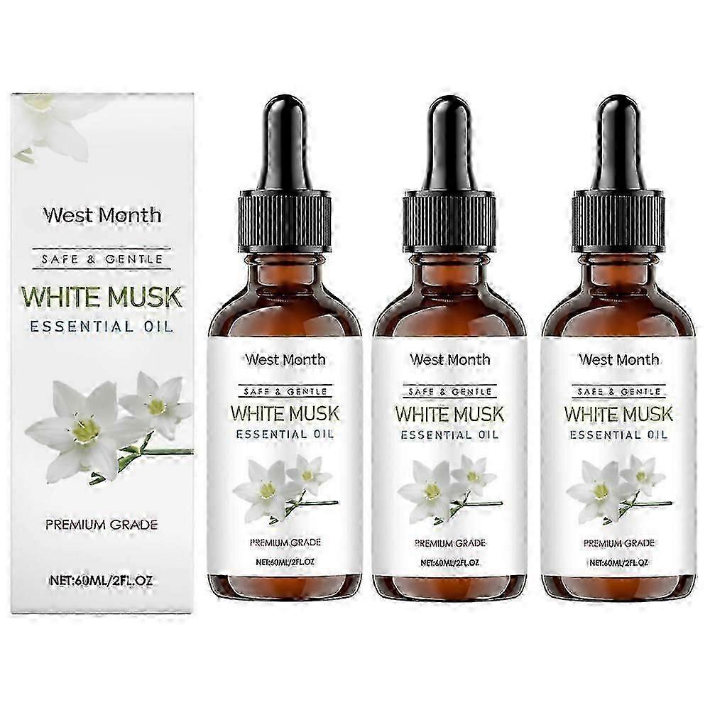 White Musk Essential Oil - Hydrating, Aromatherapy & Diffuser Use 60ml