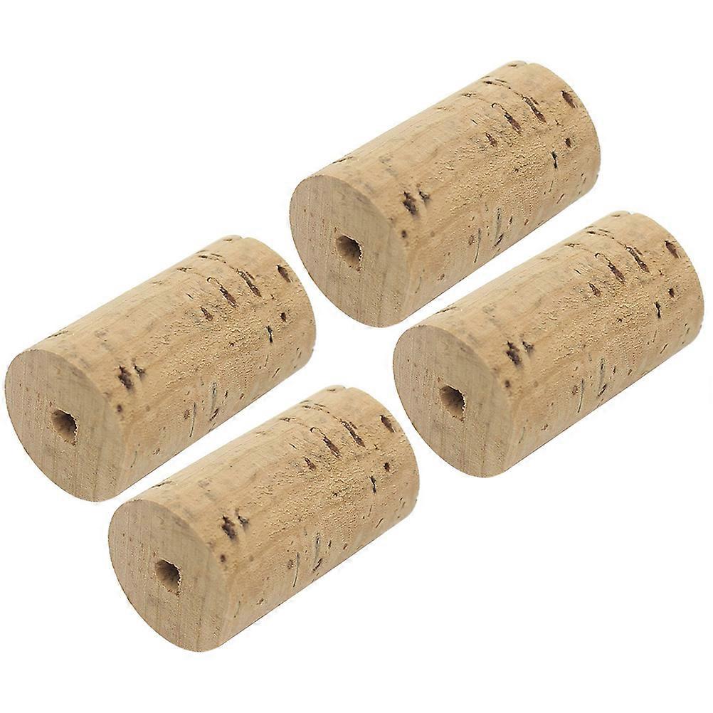 Flute Cork Replacement Small Plugs for Flute Use 4Pcs Cork Headjoint Accessories