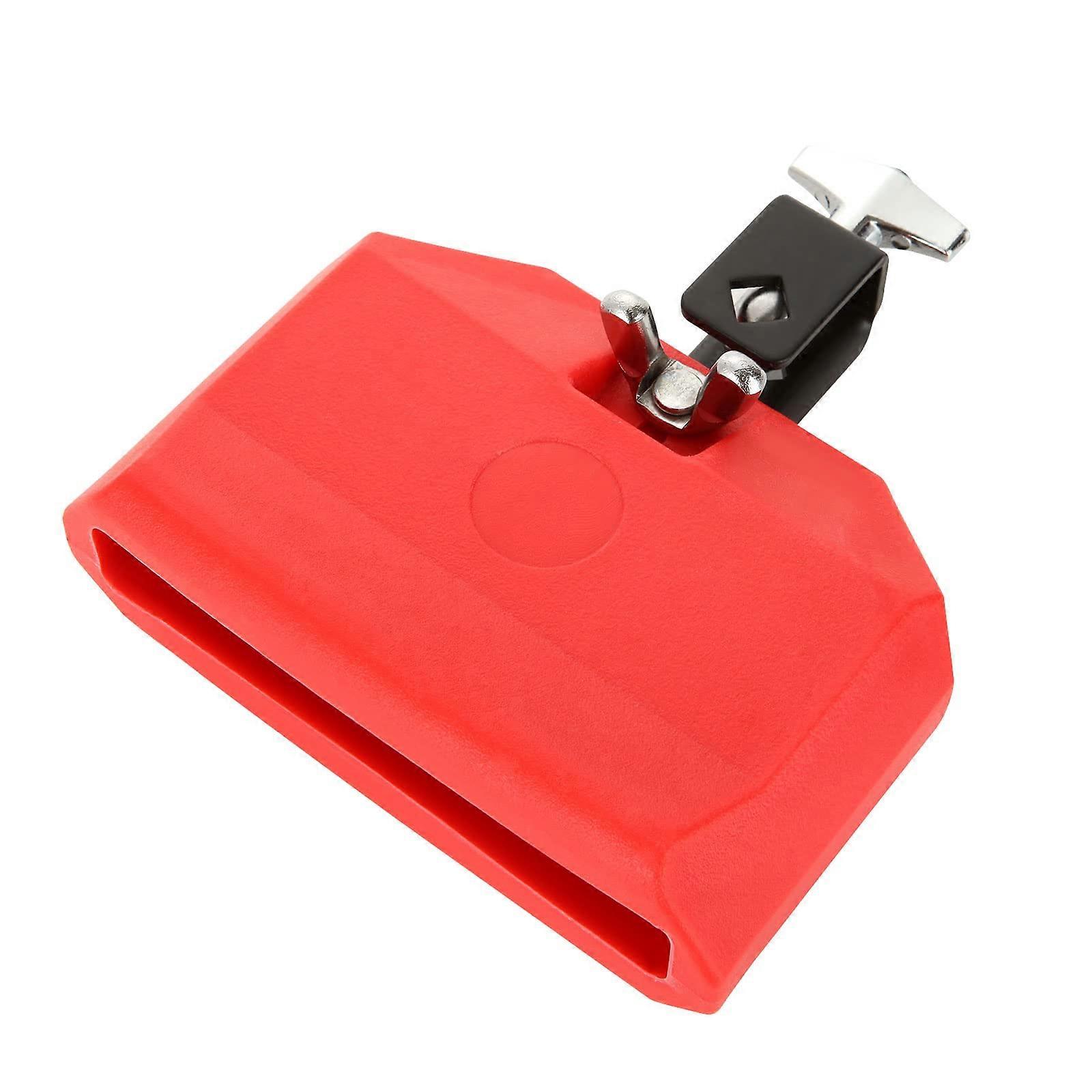 Jam Block Red Percussion Block for Drum Kit with Clear Focused Tone for Live Performance