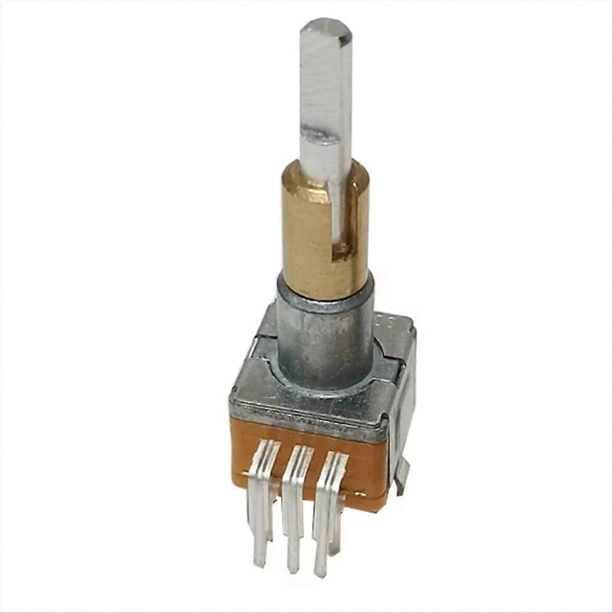 EC11 Encoder Dual-Shaft EC110701N2B with Push Button Switch