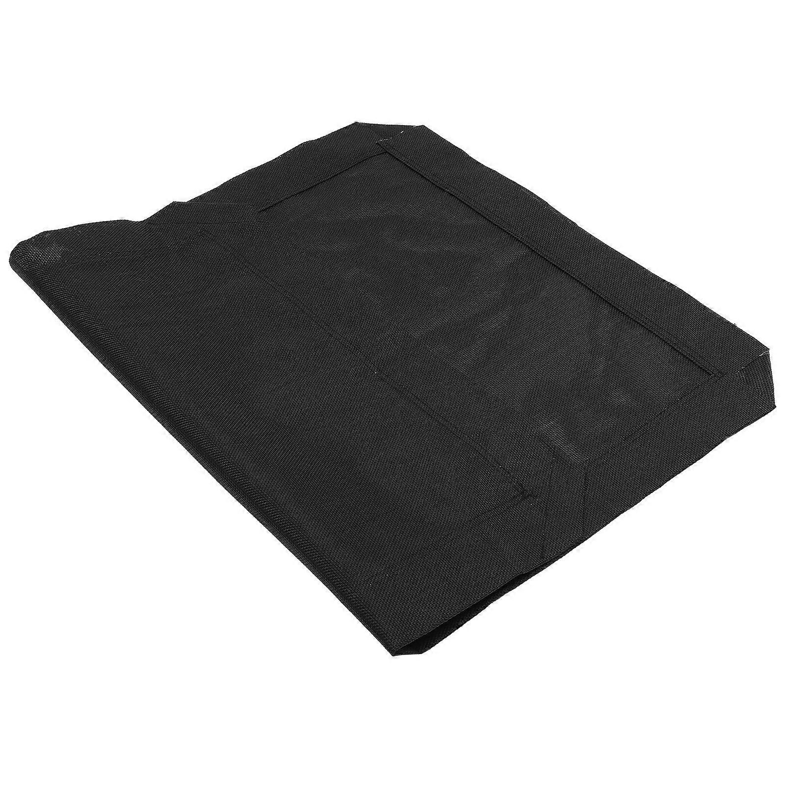 Breathable Detachable Dog Bed Cover for Elevated Pet Bed Use Black Mesh