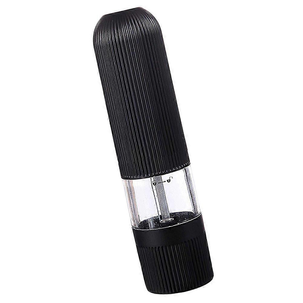 Black Portable Coffee Mill Electric Pepper Grinder for Kitchen Use 1Pcs