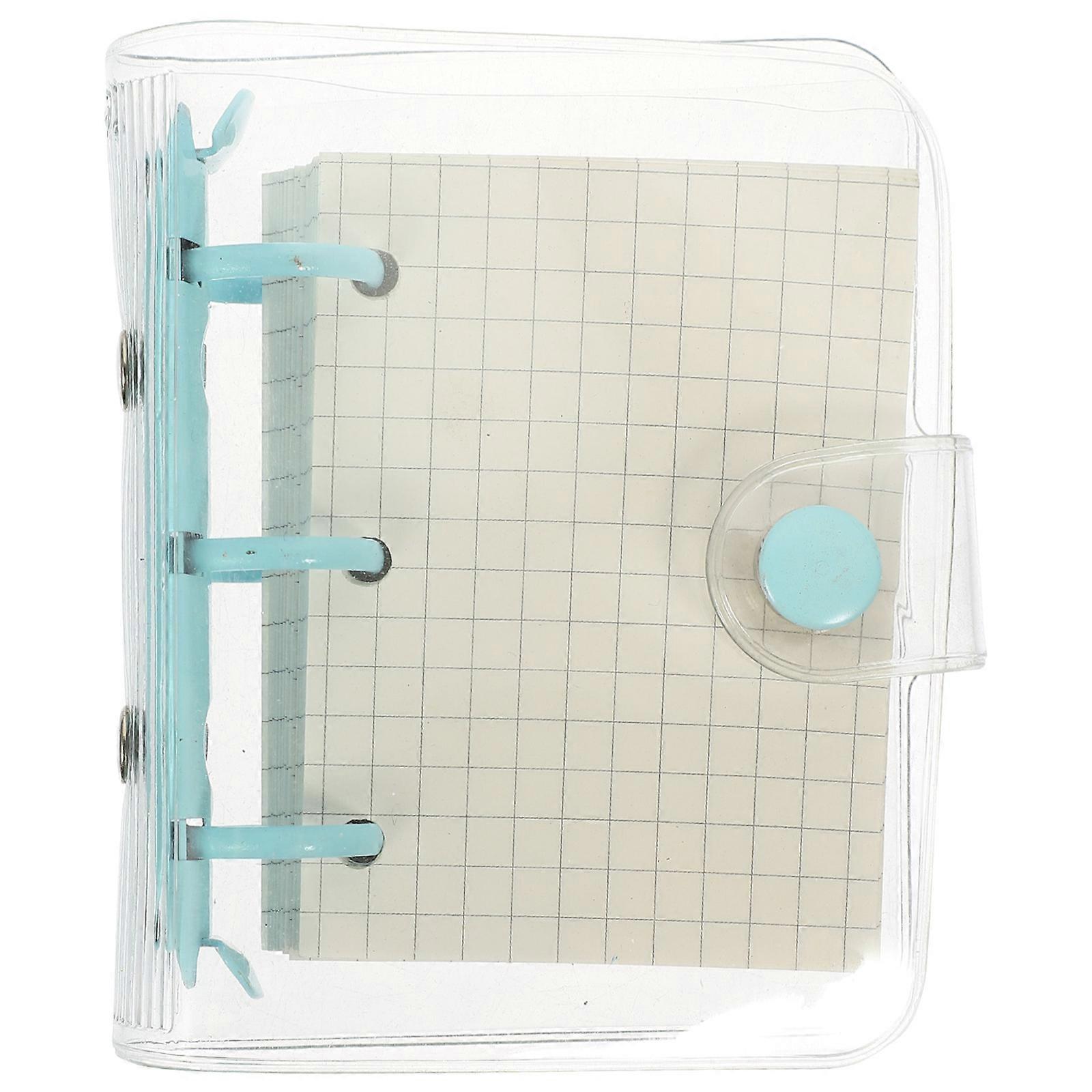 Transparent Cover Notepad Creative Small Notebook for Writing Use 1 Piece