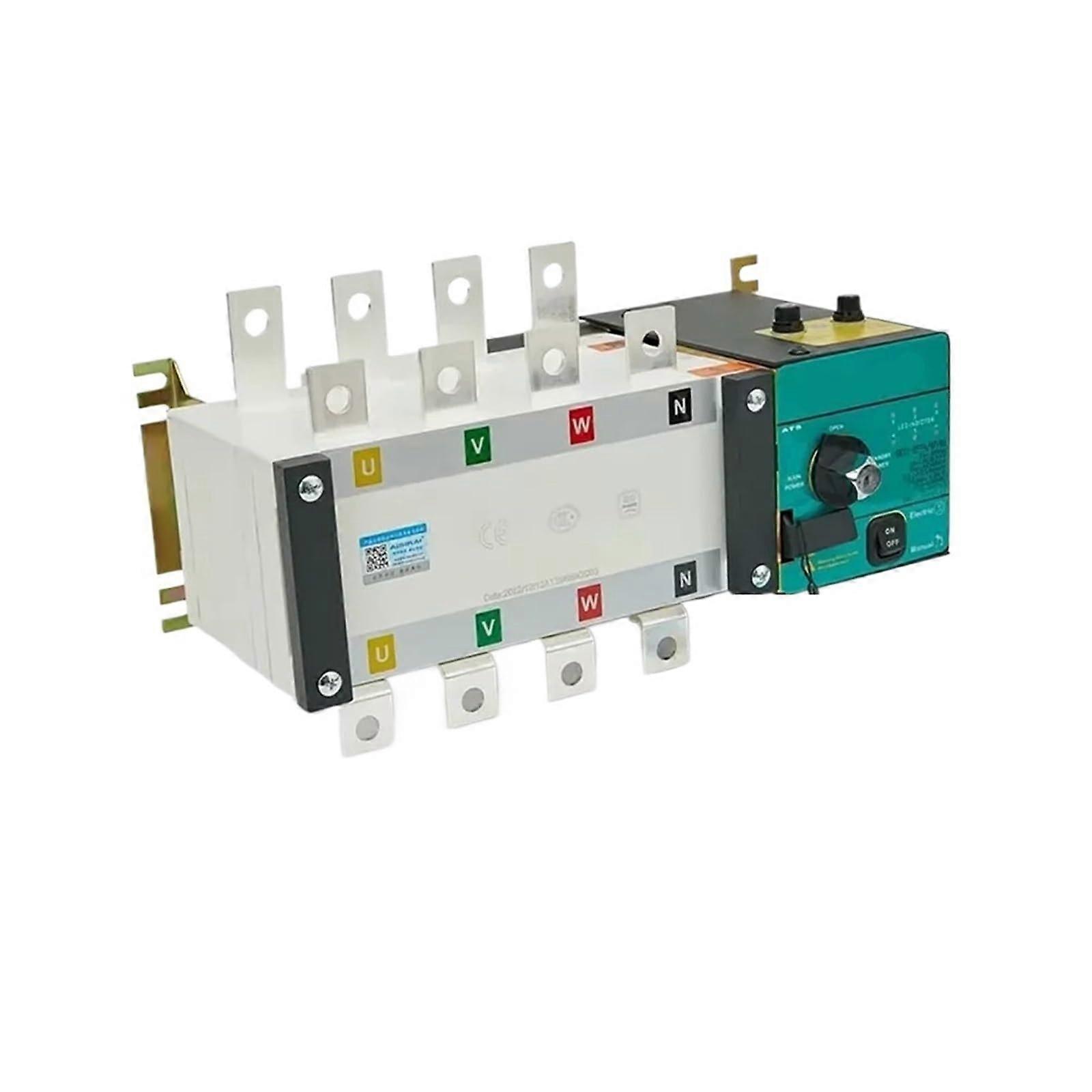 125A 160A 4 Pole Automatic Transfer Switch for Generator, Dual Power ATS Controller for Home