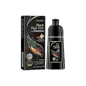 Black Hair Dye Shampoo 3 in 1 Growth Clean Hair Darkening Deep Nourishing Black Hair Dye Shampoo Natural Organic Herbal