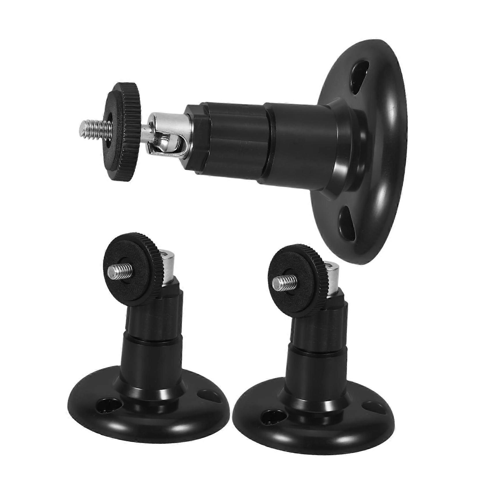 Security Camera Wall Mount Bracket 3pcs Adjustable Outdoor Support with Flexible Angle and Easy Install