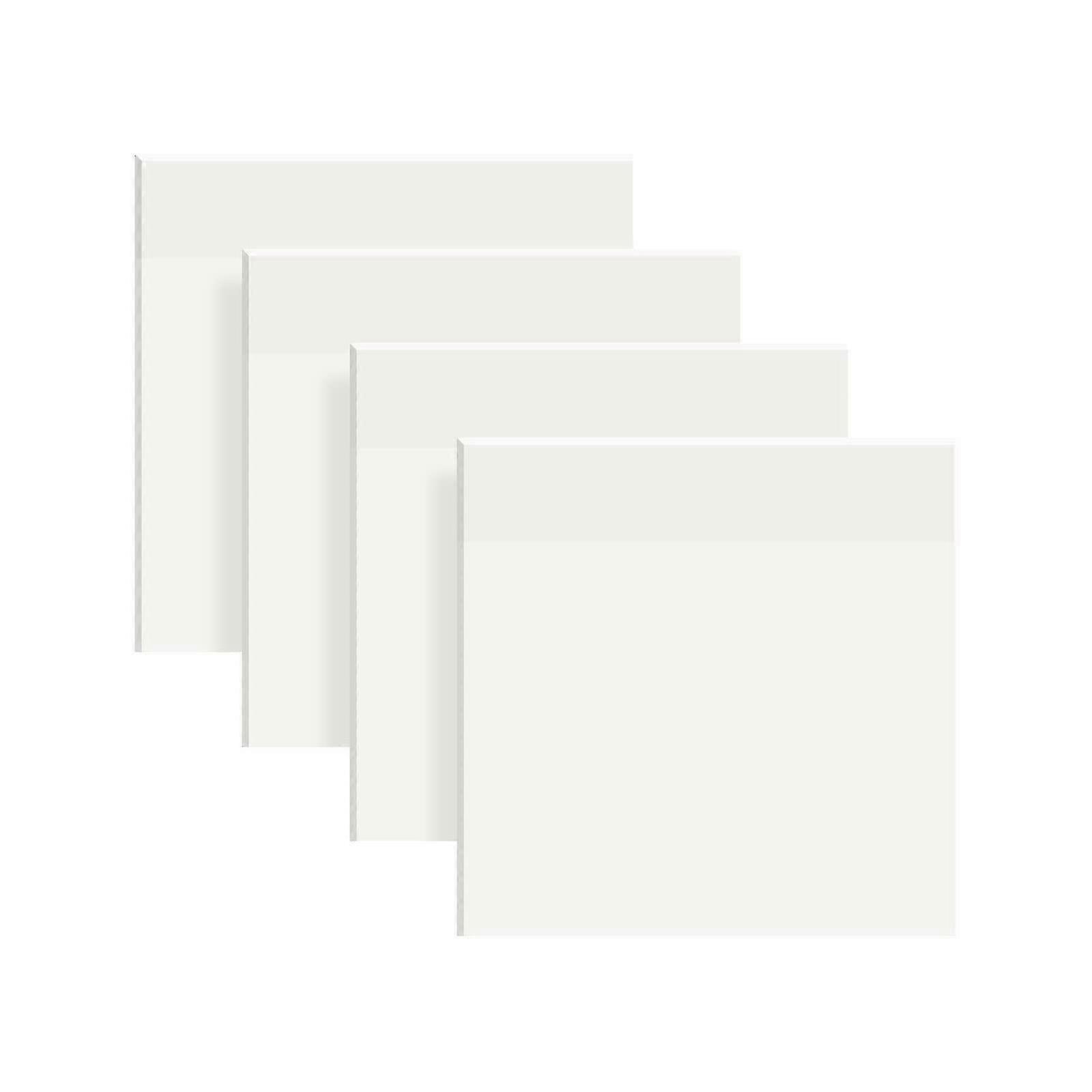 Transparent Sticky Notes 75*75mm, 200Pcs Self-Stick Note Pads Clear Sticky Tabs Post it Notes Reminder Notes for Learning