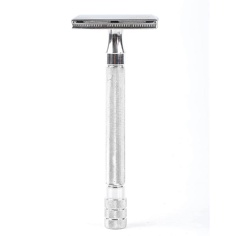 Classic Mens Shaving Adjustable Safety Shaving Razor With Small Brush