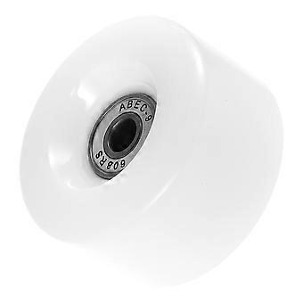 Light Up Rullskridskohjul - Led Skateboard Hjul - Lysande Dubbelrad Rullskridsko Tillbehör Delar För Utomhus Inomhus