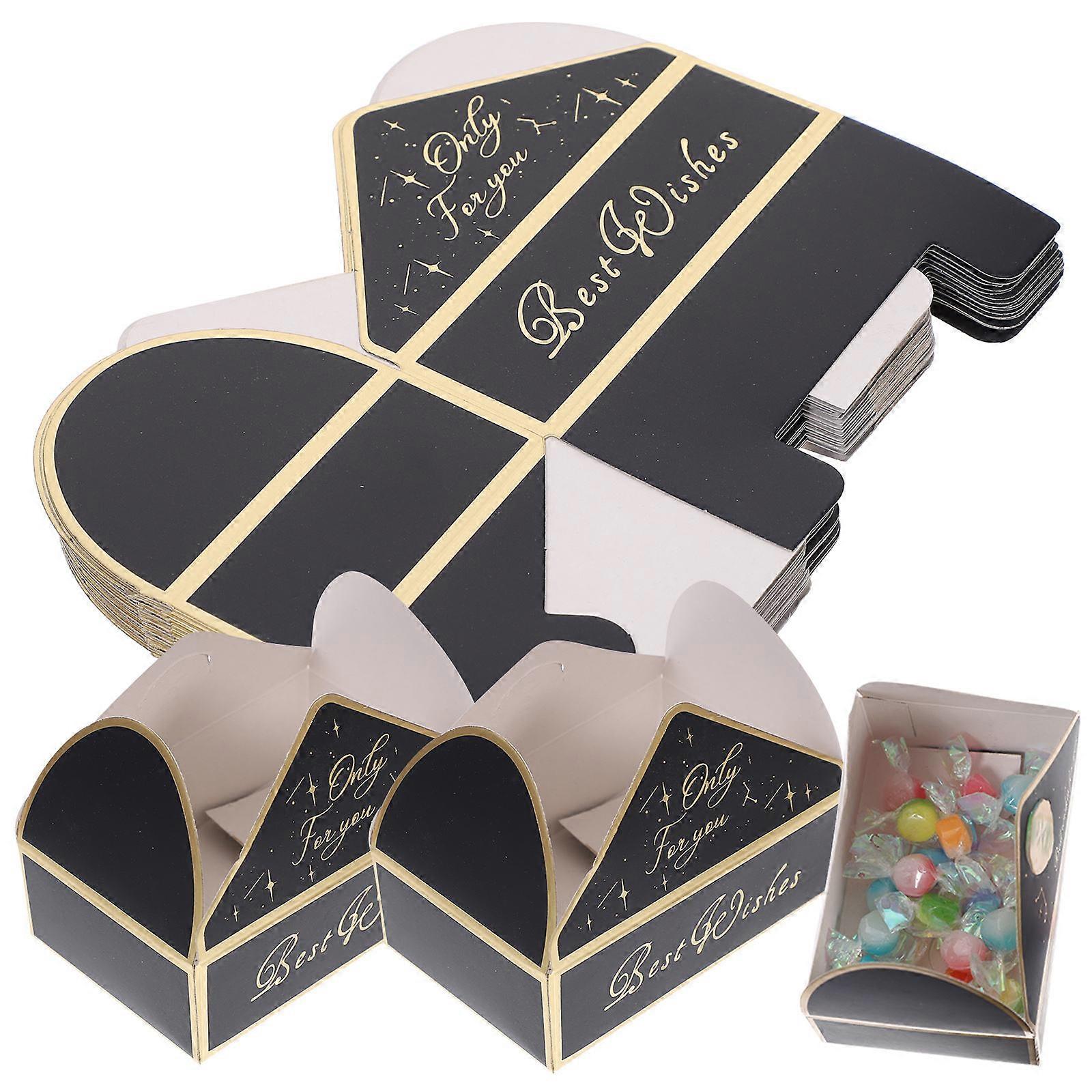 Wedding Gift Boxes Candy Boxes for Storage Use Paper Material 18Pcs