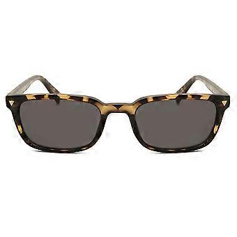 Guess GU8284 52A Vollrand-Sonnenbrille Dunkelschildpatt Unisex Rechteckig UV3 Original