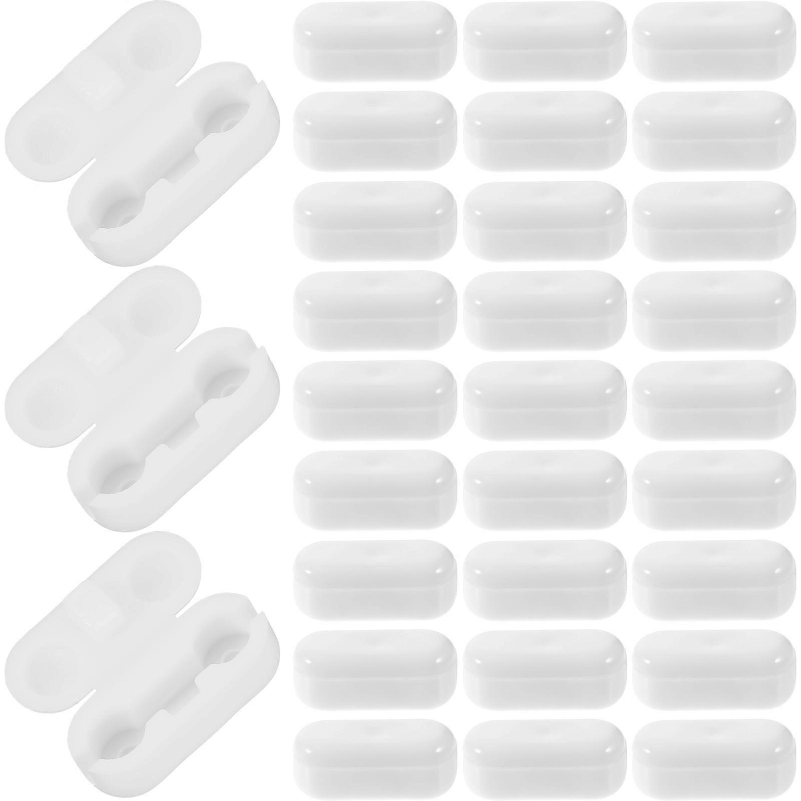 White Roller Chain Connectors for Roller Shade Replacement 200Pcs