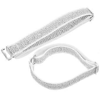 Adjustable Heel Band Elastic Shoe Straps 2Pcs Female High Heel Accessory