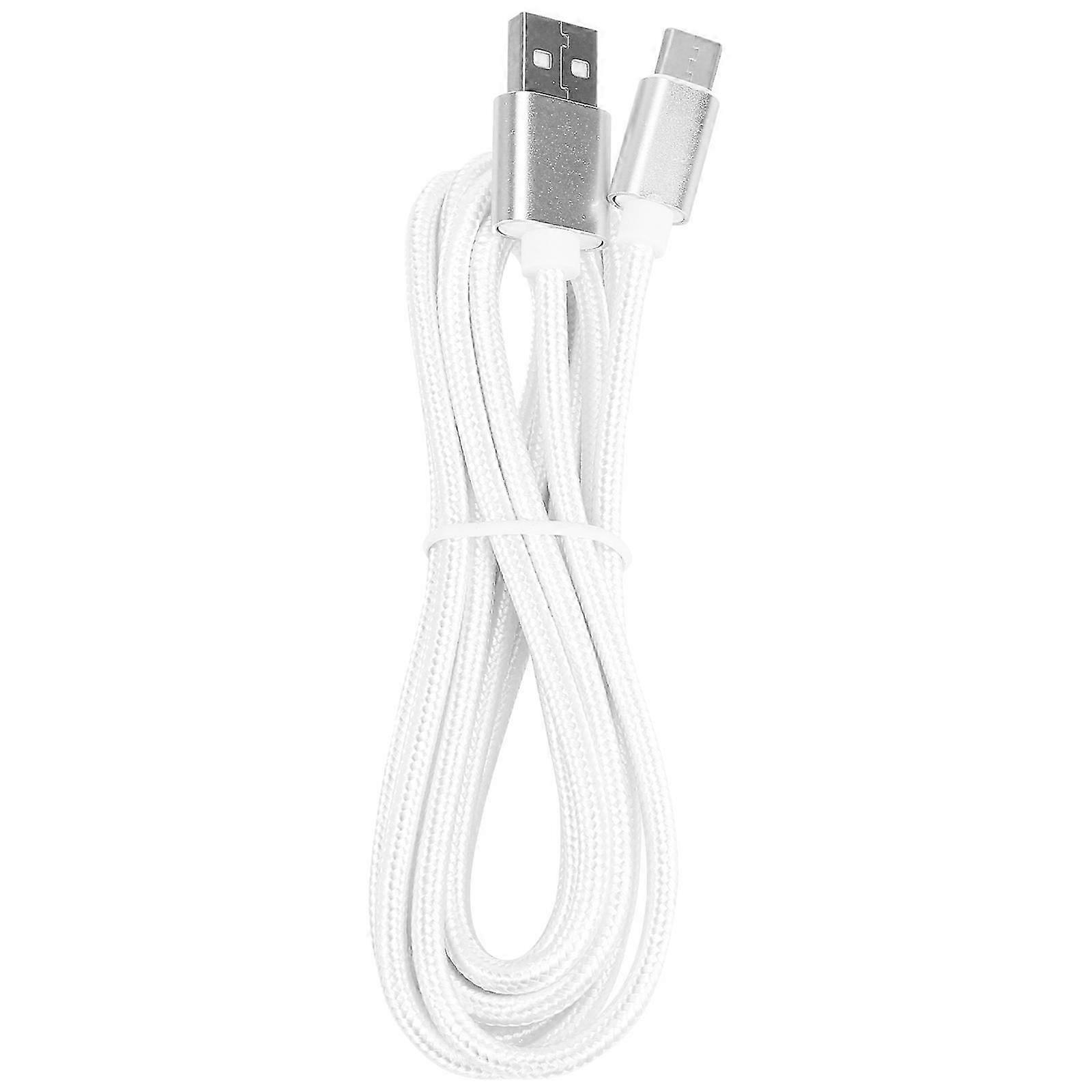 Type-C Cable for Phone Use USB Data Cable 3Pcs Gold Durable Nylon