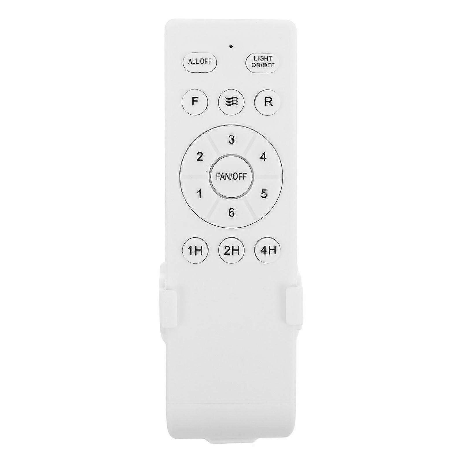 Ceiling Fan Remote Control: Universal Fan Remote - 1/2/4 H Timing & Speed Controller for Flush Mount Ceiling Light Fixture
