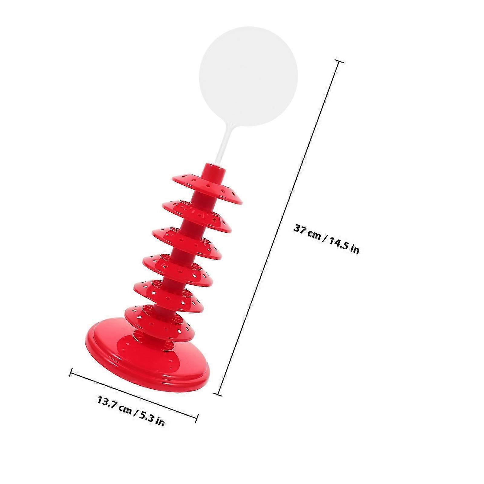 Multi-Layer Lollipop Holder for Storage Use Cake Pops Display Rack Red