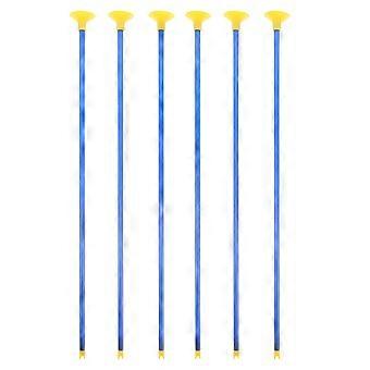 6PCS Suction Cup Arrows Fun Archery Toy for Children Indoor and Outdoor Games Arrows Plastic Arrows Replacement Suction Cup Arrows for Kids Bow